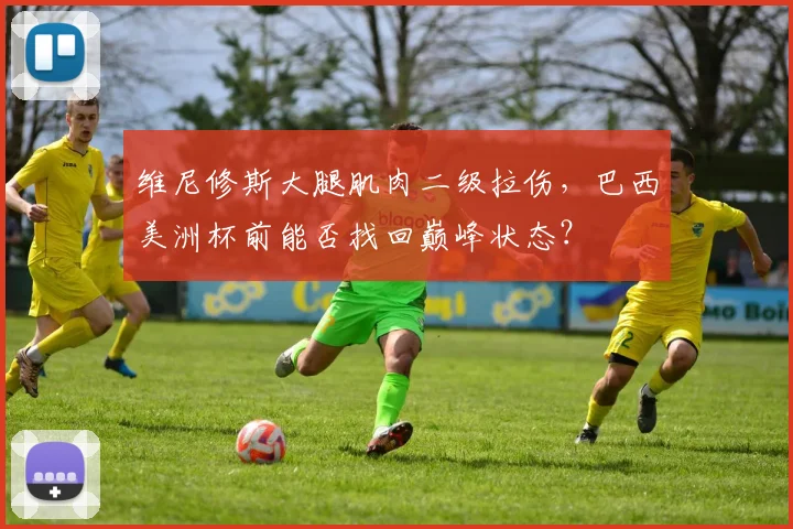 维尼修斯大腿肌肉二级拉伤,巴西美洲杯前能否找回巅峰状态?