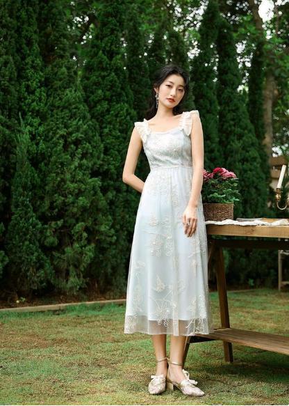 开元体育·(中国)官方网站夏季满大街的裙子太普遍今年流行这款国风连衣裙优雅又显气(图7)